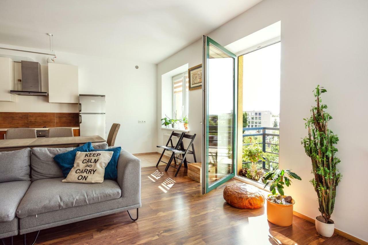 #Stayhere - Spacious & Bright 1Bdr Apartment Shopping District VNO Exteriör bild