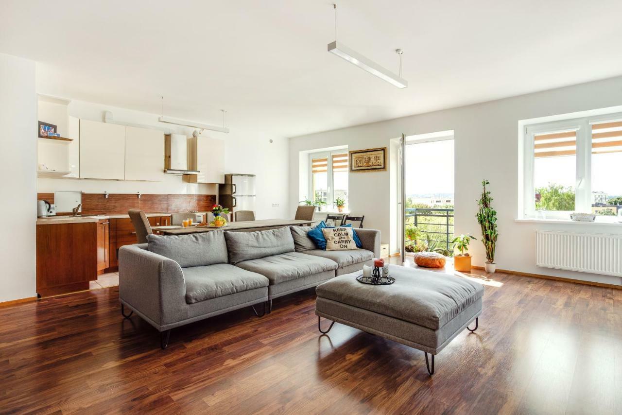 #Stayhere - Spacious & Bright 1Bdr Apartment Shopping District VNO Exteriör bild