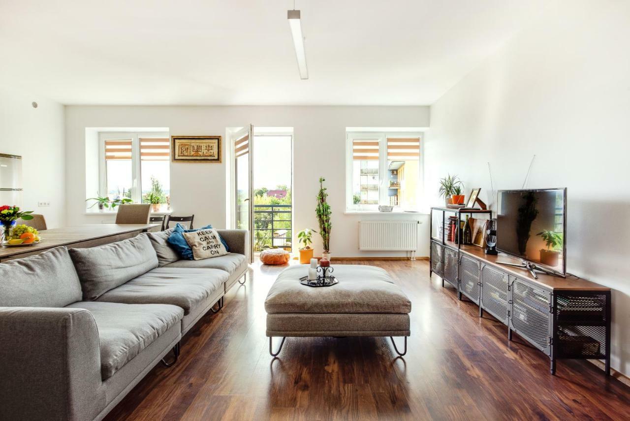 #Stayhere - Spacious & Bright 1Bdr Apartment Shopping District VNO Exteriör bild
